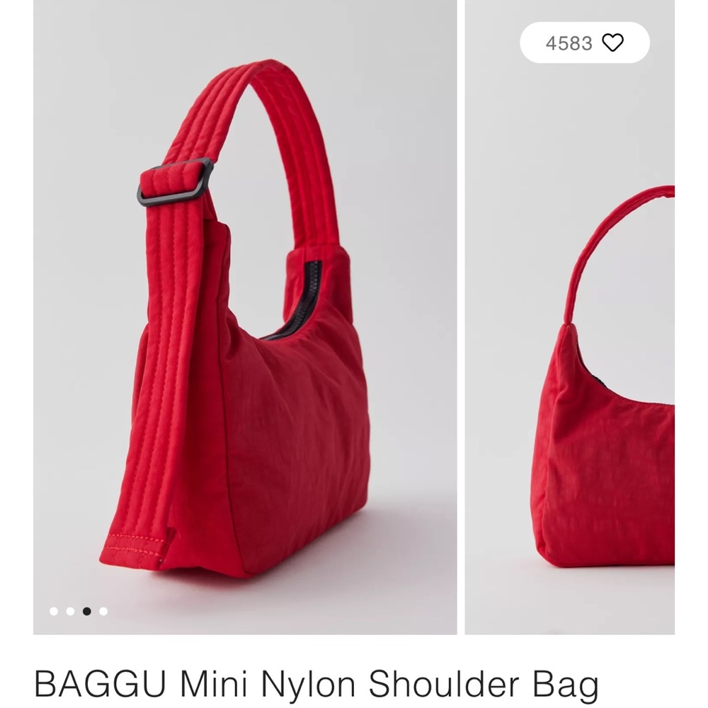 BAGGU mini nylon shoulder bag